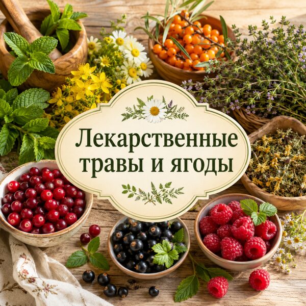 Лекарственные травы и ягоды