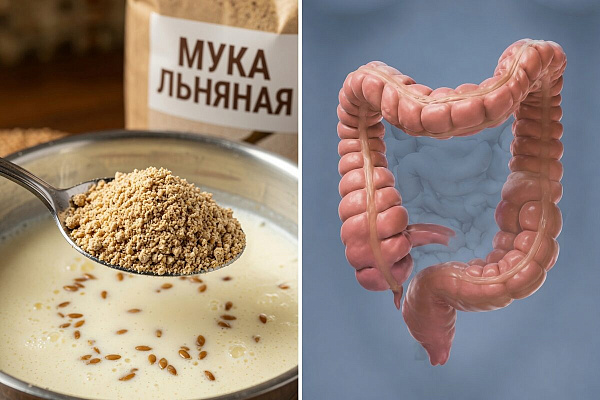 Льняная мука для очищения кишечника: народный способ за 3 недели