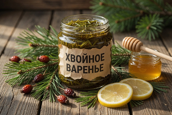 Хвойное варенье из сосны и шиповника — народный рецепт для бодрости в сезон простуд